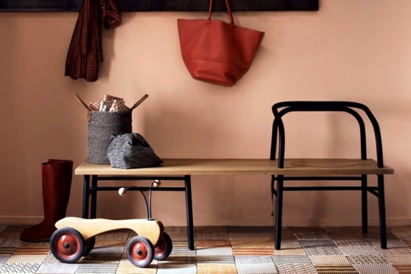 Wall in the hallway - 50 Interior design tips and ideas wall colors