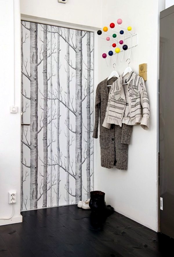 Original ideas for posters as door decoration
