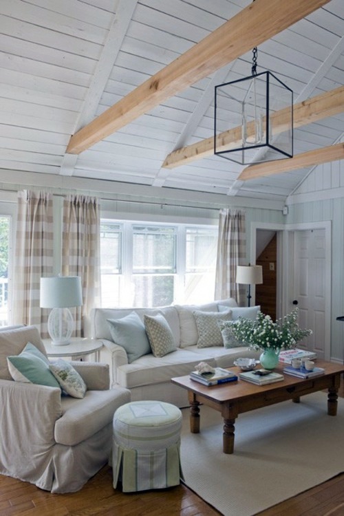 Living room with beach flair - 10 original décor ideas