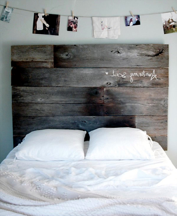 Rustic headboards to make your own