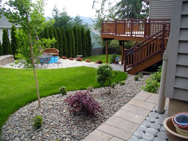 Amazing and cool design in the backyard - garden design in eclectic style Amazing and cool design in the backyard - garden design in eclectic style