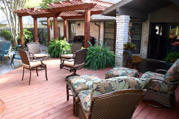 Amazing and cool design in the backyard - garden design in eclectic style Amazing and cool design in the backyard - garden design in eclectic style