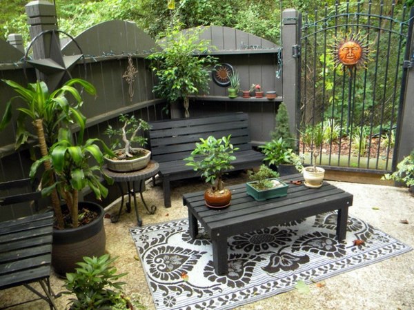 Amazing and cool design in the backyard - garden design in eclectic style Amazing and cool design in the backyard - garden design in eclectic style