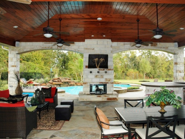 Amazing and cool design in the backyard - garden design in eclectic style Amazing and cool design in the backyard - garden design in eclectic style