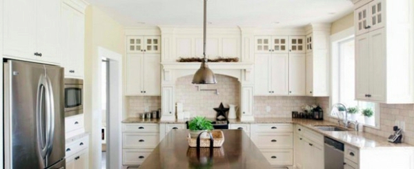 Einrichtungsideen - Traditional white country kitchen - 15 cool interior design ideas Einrichtungsideen - Traditional white country kitchen - 15 cool interior design ideas