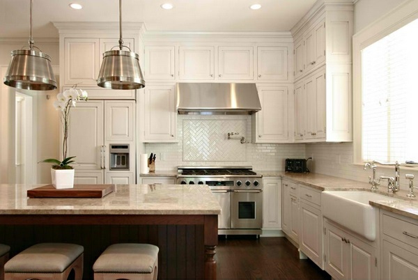 Traditional white country kitchen - 15 cool interior design ideas