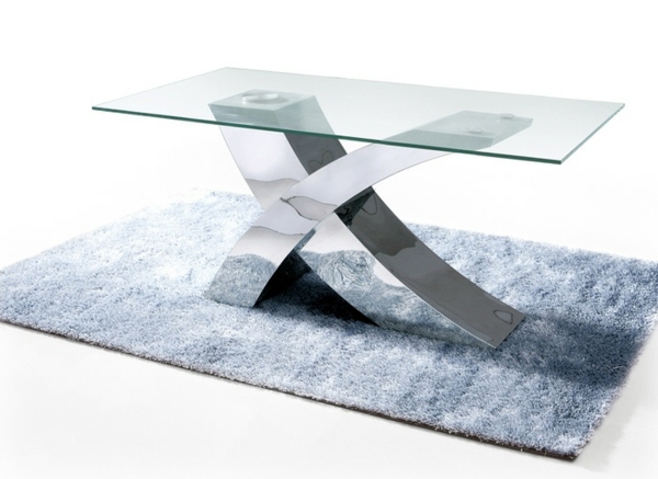 Couchtisch - An industrial steel table with modern elegance Couchtisch - An industrial steel table with modern elegance