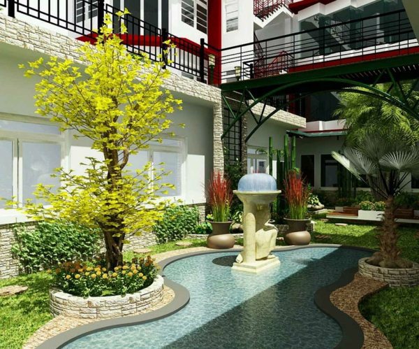 50 modern garden design ideas