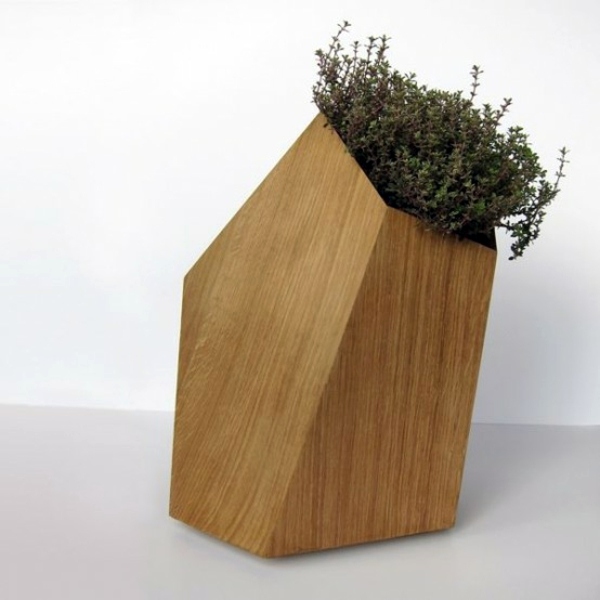 Chapütschin and Gion - Wooden Planters Ideas