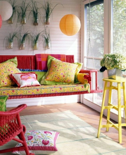 33 Fresh porch decoration ideas for pleasant spring mood