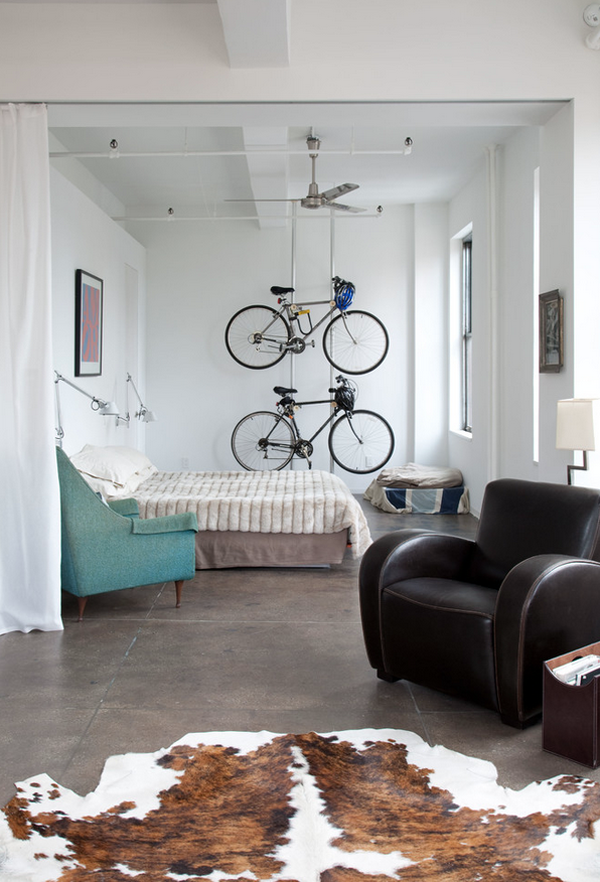 Wohnideen - Stylish storage space ideas for your bikes