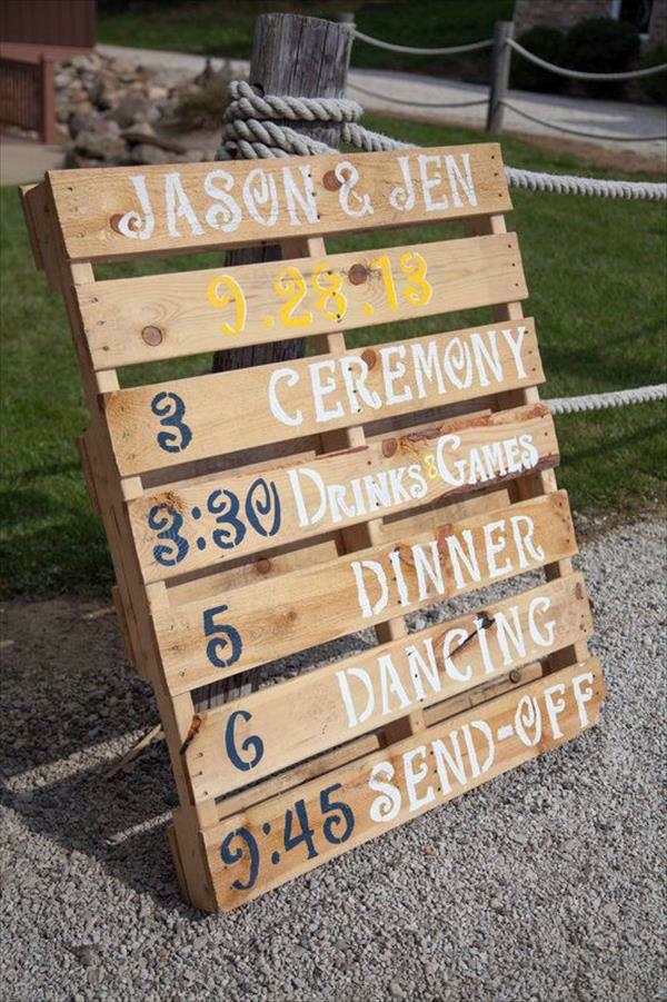 DIY - Do it yourself - Cool DIY decoration from € palette for your wedding DIY - Do it yourself - Cool DIY decoration from € palette for your wedding