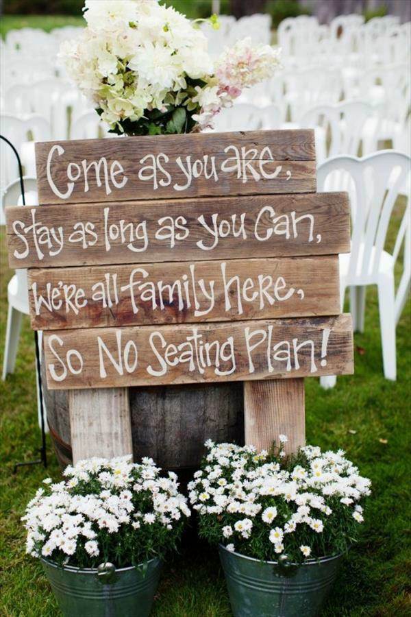 Cool DIY decoration from € palette for your wedding Cool DIY decoration from € palette for your wedding