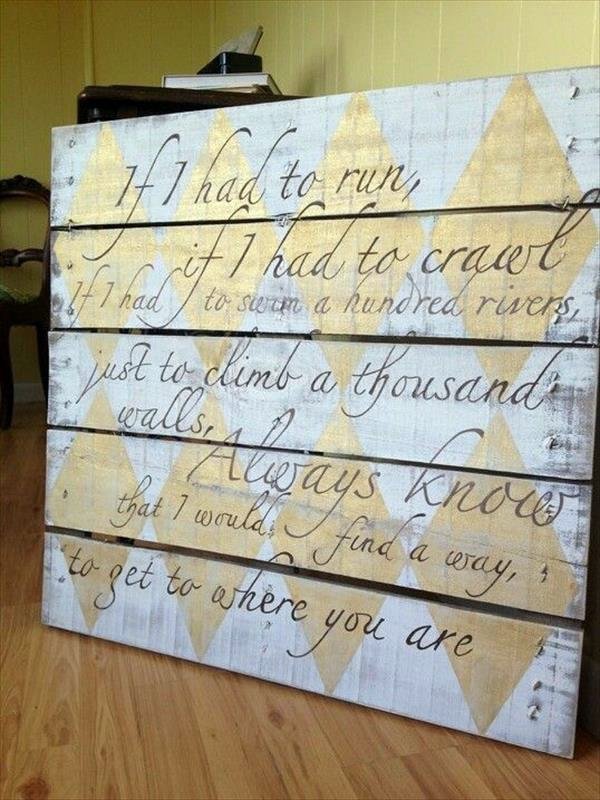 Cool DIY decoration from € palette for your wedding Cool DIY decoration from € palette for your wedding