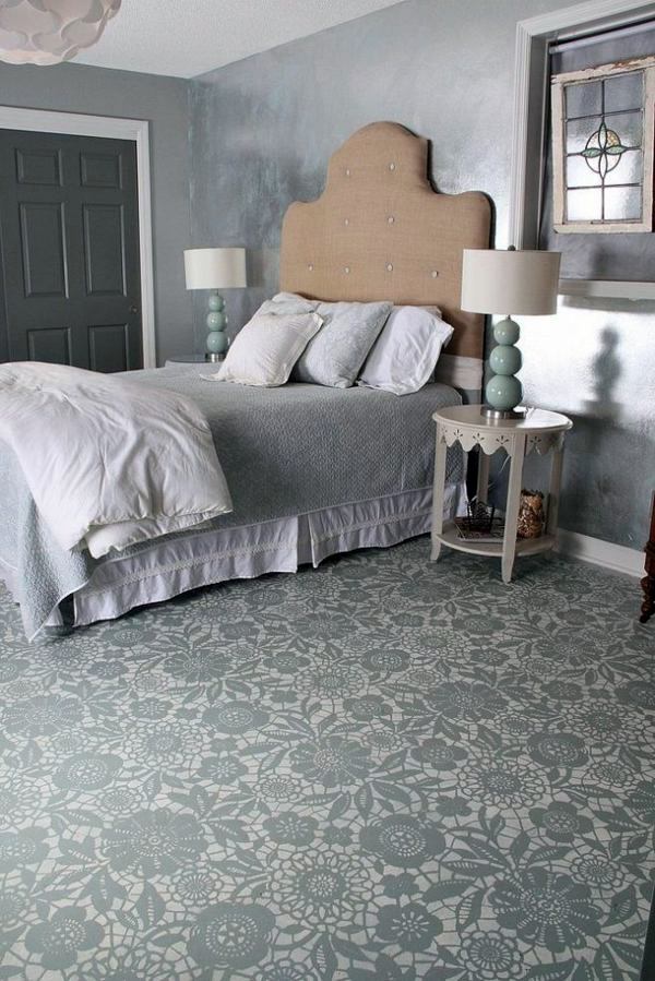 Wall Color Is Silver As Light Within The Interior Design