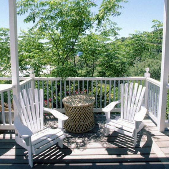 Balcony design - the right patio furniture for more comfort