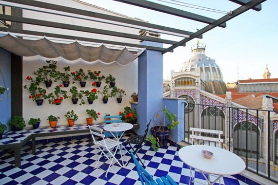 Balcony design - the right patio furniture for more comfort