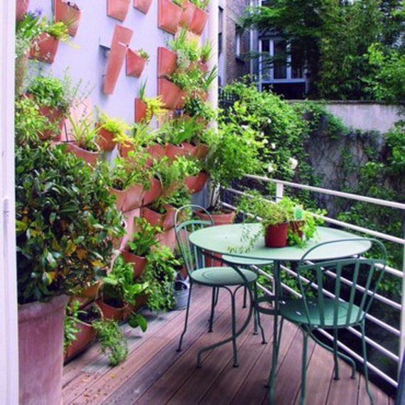 Balcony design - the right patio furniture for more comfort