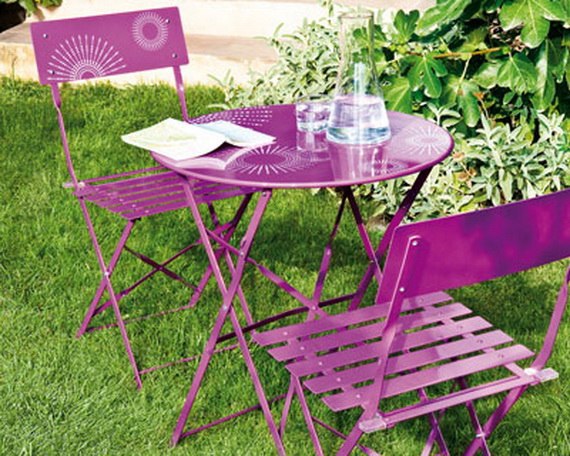 Balcony design - the right patio furniture for more comfort