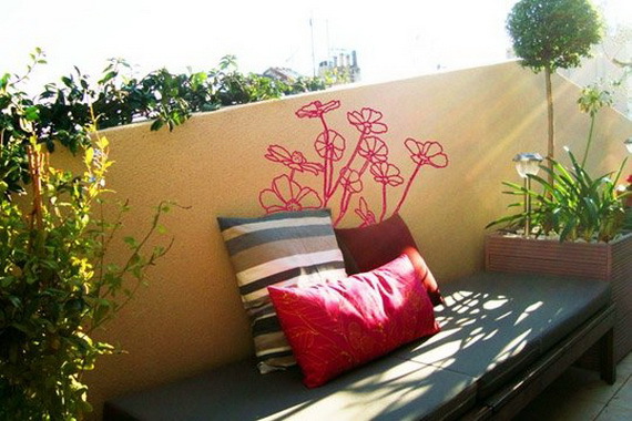 Balcony design - the right patio furniture for more comfort