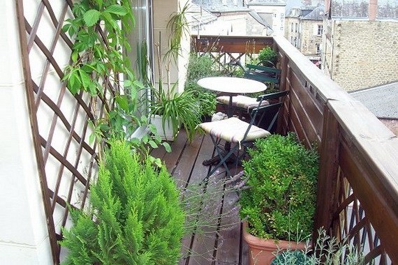 Balcony design - the right patio furniture for more comfort
