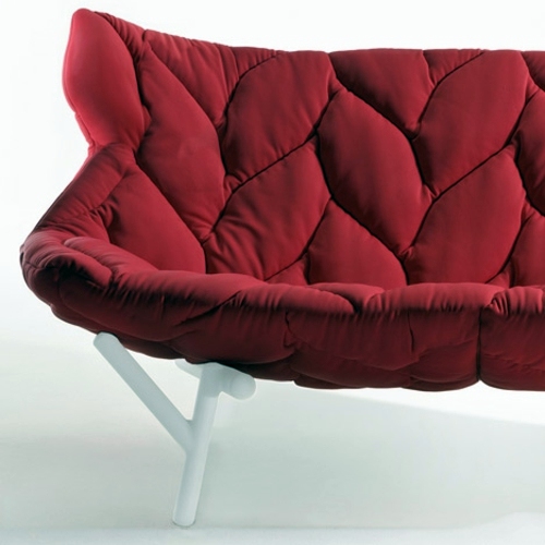 Sofas - Red upholstered sofa by Patricia Urquiola for Kartell inShare22 Sofas - Red upholstered sofa by Patricia Urquiola for Kartell inShare22