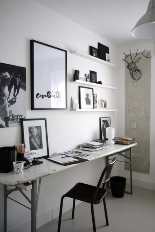 Forget the bare walls - design your art gallery with picture frames on the wall