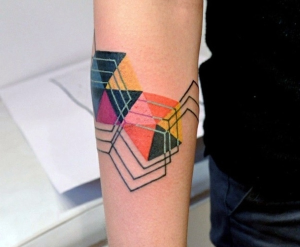 Tattoo ink for colorful pictures on your body