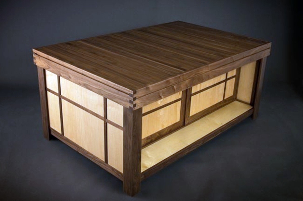 Designer game table from Geek Chic combines customization and elegance Designer game table from Geek Chic combines customization and elegance