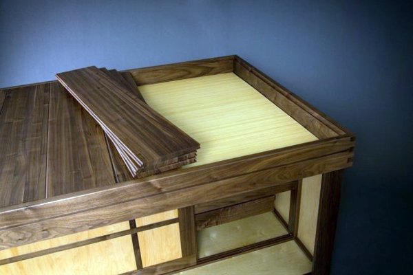 Designer game table from Geek Chic combines customization and elegance Designer game table from Geek Chic combines customization and elegance