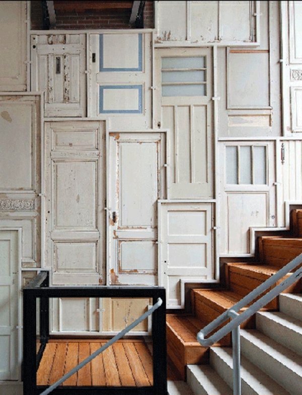 Old doors re-use - cool decoration and DIY furniture Old doors re-use - cool decoration and DIY furniture
