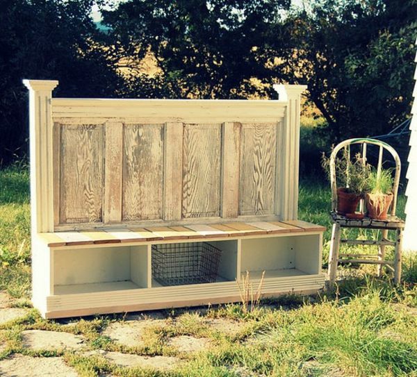 Old doors re-use - cool decoration and DIY furniture Old doors re-use - cool decoration and DIY furniture