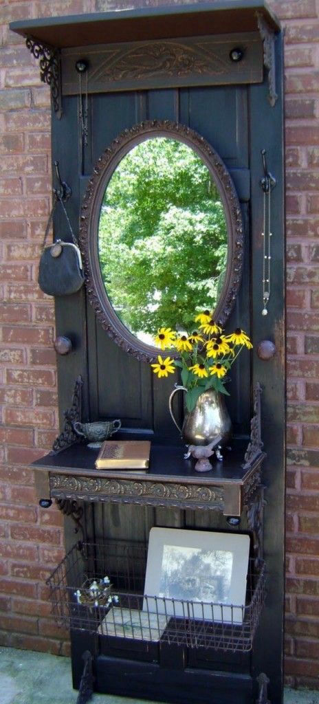 Old doors re-use - cool decoration and DIY furniture Old doors re-use - cool decoration and DIY furniture