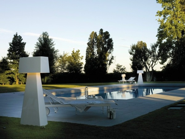 Designer lamps made of technopolymer Bag Collection