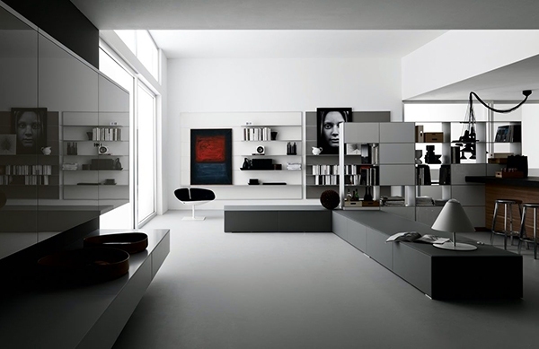 Make your home without partitions - creative means