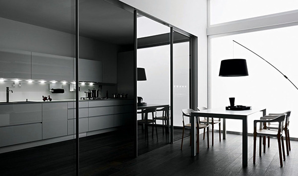 Make your home without partitions - creative means