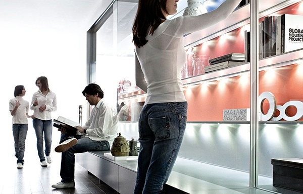 Make your home without partitions - creative means