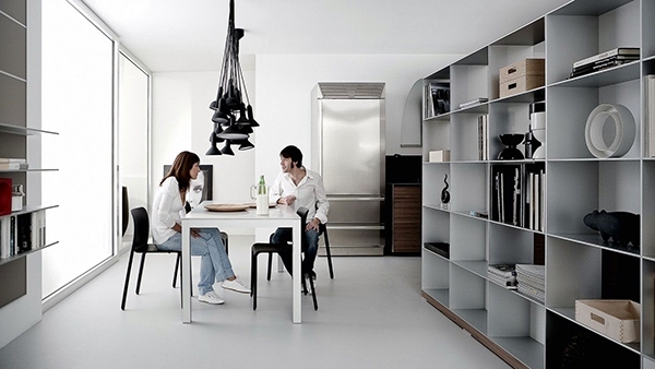 Make your home without partitions - creative means