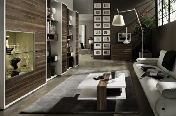 Modern living room furniture - original and multifunctional designs from Hülsta