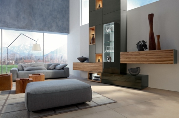 Modern living room furniture - original and multifunctional designs from Hülsta