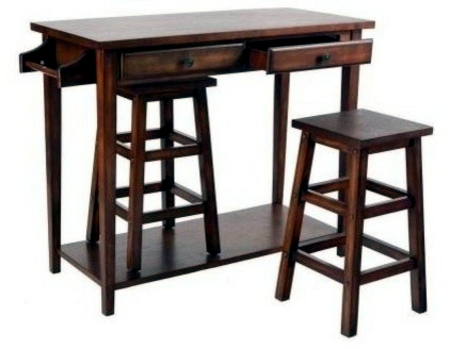 20 ideas for original practical kitchen countertops, buffets, trolley and Tables