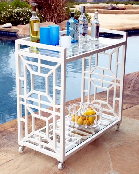 20 ideas for original practical kitchen countertops, buffets, trolley and Tables