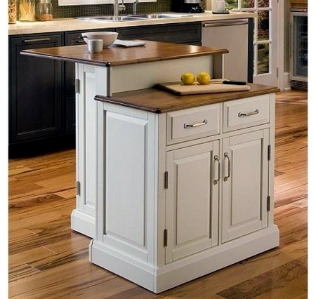 20 ideas for original practical kitchen countertops, buffets, trolley and Tables