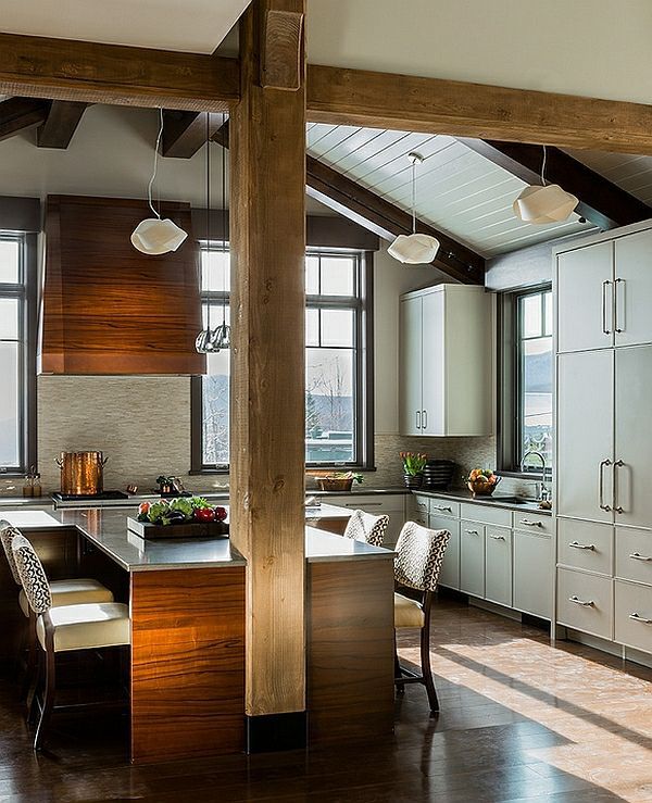Pendant lamp, which is the focal point in the room