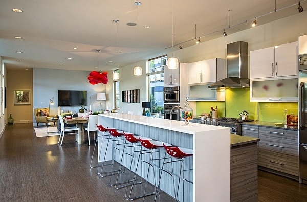 Pendant lamp, which is the focal point in the room
