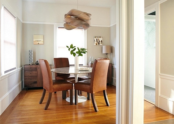 Pendant lamp, which is the focal point in the room