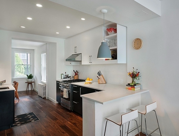 Pendant lamp, which is the focal point in the room