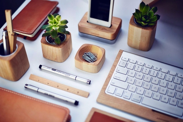 Desk Accessories from Grove Made Desk