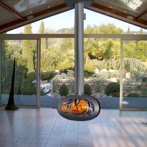 Hanging Stove - Modern Luxury Fireplaces Hanging Stove - Modern Luxury Fireplaces