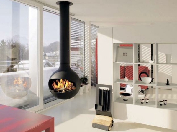 Hanging Stove - Modern Luxury Fireplaces